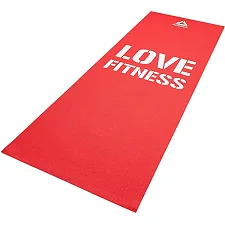 Коврик для фитнеса REEBOK 4 ММ LOVE RAMT-11024RDL красный