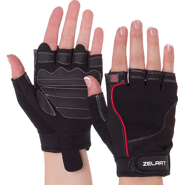 Спортивные перчатки
 ZELART

 SB-161566 (Черный)