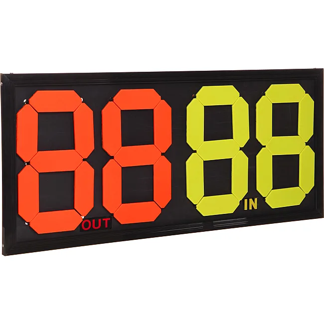 Табло замены игроков двухсторонее 4 цифры SP-SPORT
 C-2912-00-00