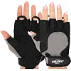 Тренировочные перчатки для фитнеса ZELART SB-161732 (Черный-серый)