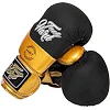 Распродажа! Перчатки для бокса PU HARD TOUCH BO-4439 (Черный-золотой)