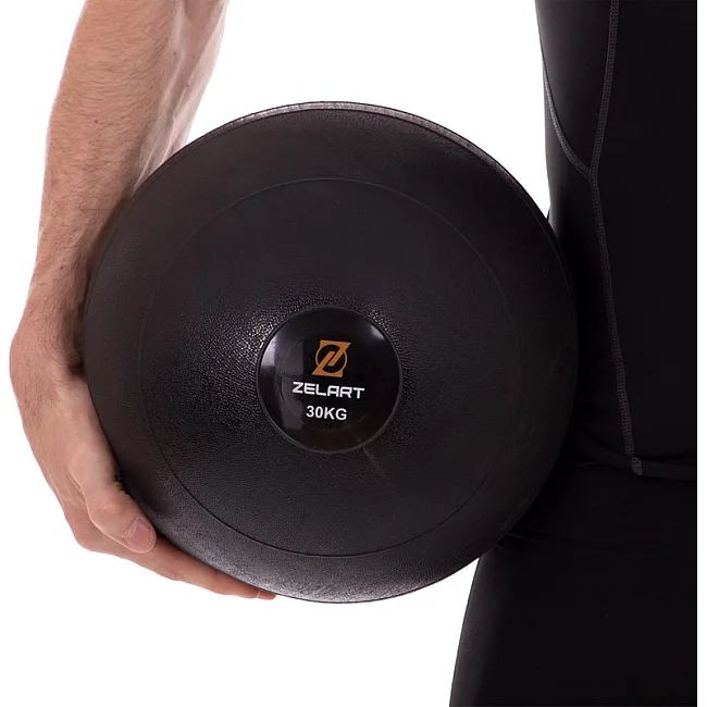 Слэмбол мяч набивной для кроссфита и фитнеса
 ZELART
 FI-2672-30 30кг