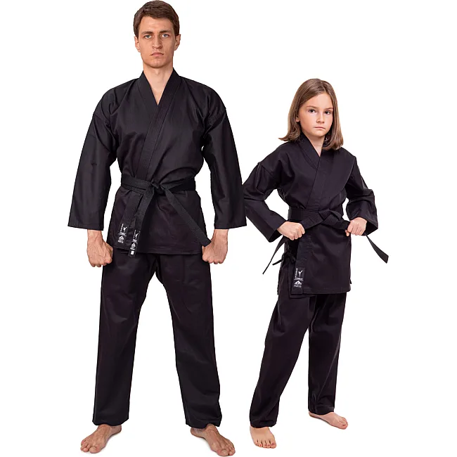 Кимоно для карате куртка штаны и пояс MATSA
 MA-0017 130 см
-200см