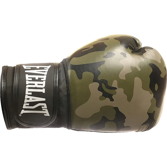 Боксерські рукавиці Everlast SPARK TRAINING GLOVE чорний, коричневий 16 унцій