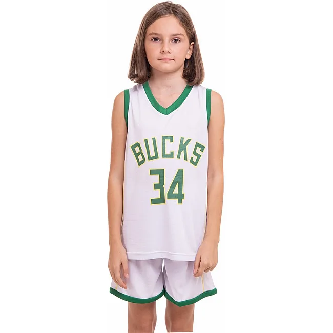 Детская баскетбольная форма
 NBA клуб Milwaukee Bucks 34 3582
