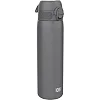 Бутылка для воды металлическая ION8 600 мл. Stainless Steel , Grey