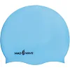Шапочка для бассейна силиконовая для взрослых MADWAVE LIGHT M053503 (Голубой)