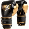 Боксерські рукавиці EVERLAST POWERLOCK 2R TRAINING GLOVE чорний, золотий 16 унцій