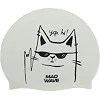 Шапочка для бассейна
 силиконовая юниорская MADWAVE
 Junior Cat M057306 (Белый)