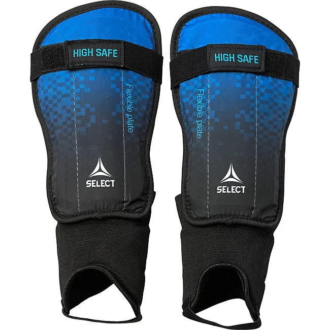 Щитки футбольные Select SHIN GUARD HIGH SAFE v23 синий, черный