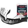 Капа для бокса OPRO Instant TEETH взрослая (возраст 11+) Black/Silver (art.102526002)