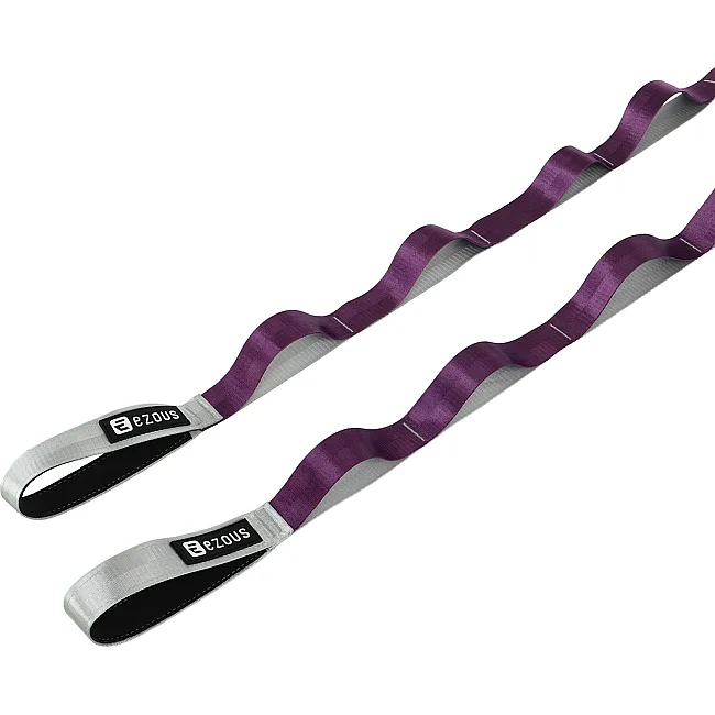 Лента стропа с петлями для растяжки STRETCHING STRAP EZOUS I-02 10 петель