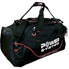 Спортивная сумка POWER SYSTEM PS-7010 Gym Bag Magna Black/Red