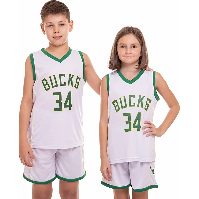 Детская баскетбольная форма
 NBA клуб Milwaukee Bucks 34 3582
