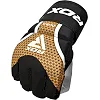 Перчатки для ММА RDX AURA PLUS T-17 Black Golden (капа в комплекте)