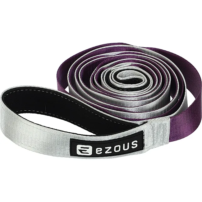 Лента стропа с петлями для растяжки STRETCHING STRAP EZOUS I-02 10 петель