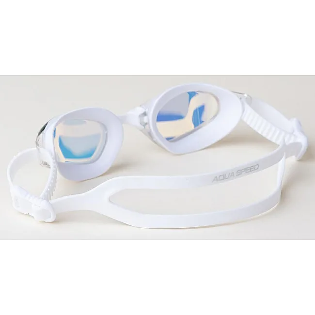 Очки для плавания Aqua Speed ZEN MIRROR 61477 белый OFSM