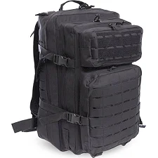 Штурмовой тактический рюкзак SILVER KNIGHT 1512 50х36х12см 22л (Черный)