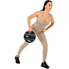 Медбол мяч медицинский двуручный с хватами LiveUp
 LP8111-8 8кг