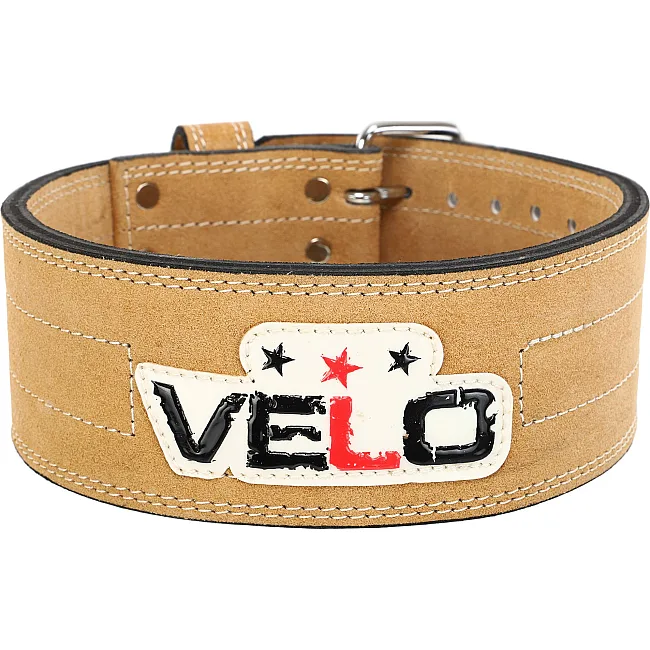 Пояс для пауэрлифтинга кожа
 VELO
 VL-6645 спинка-10см
-L