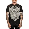 Футболка мужская AFFLICTION Territory DK Tobacco Black Lava Tint