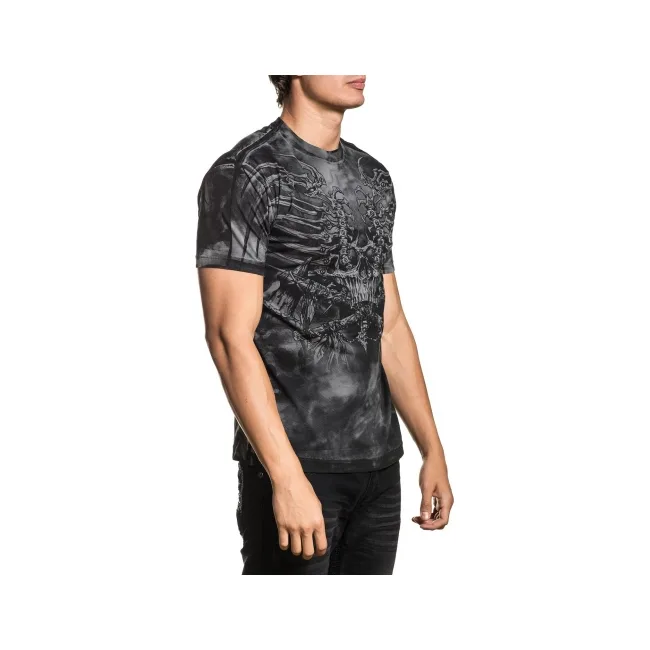Футболка мужская XTREME COUTURE Iron Bones SS Tee Grey