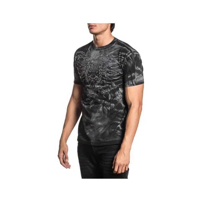 Футболка мужская XTREME COUTURE Iron Bones SS Tee Grey