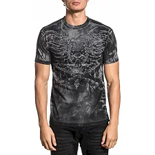 Футболка мужская XTREME COUTURE Iron Bones SS Tee Grey