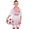 Футбольна форма дитяча із символікою клубу AC MILAN гостьова 2021 SP-PLANETA CO-2455 8-14 років