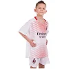 Футбольна форма дитяча із символікою клубу AC MILAN гостьова 2021 SP-PLANETA CO-2455 8-14 років