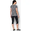 Женская футболка Under Armour Mesh Printed V-Neck White