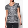 Женская футболка Under Armour Mesh Printed V-Neck White