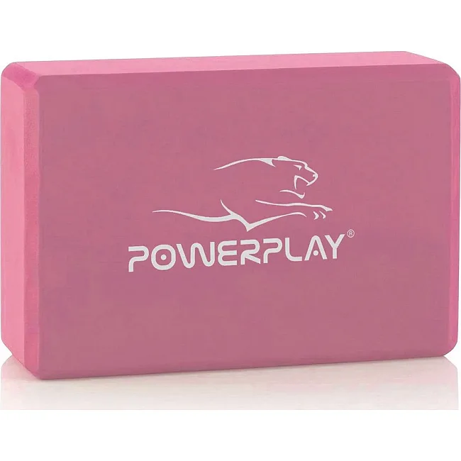 Йога-блок POWERPLAY 4006 Розовый