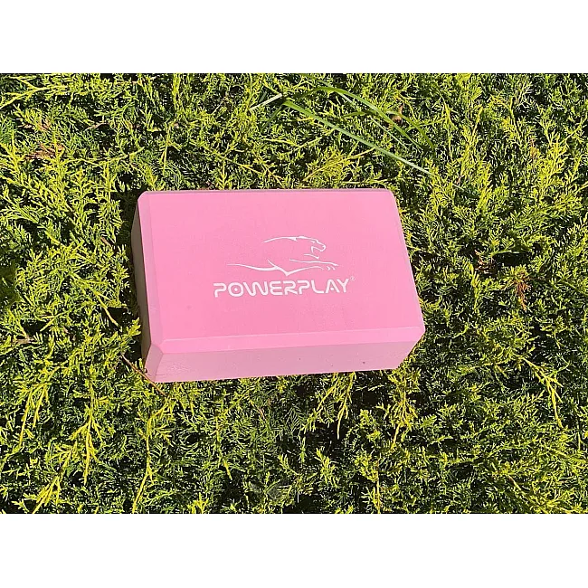 Йога-блок POWERPLAY 4006 Розовый