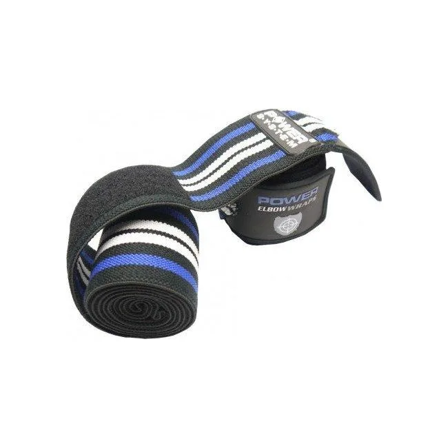 Коленные бинты POWER SYSTEM PS-3700 Blue/Black (пара)