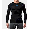 Компрессионная футболка Peresvit Air Motion Black Blue Long Sleeve
