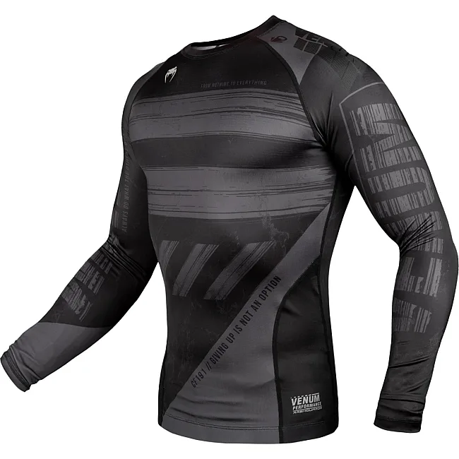 Компрессионная футболка VENUM AMRAPs Black Grey