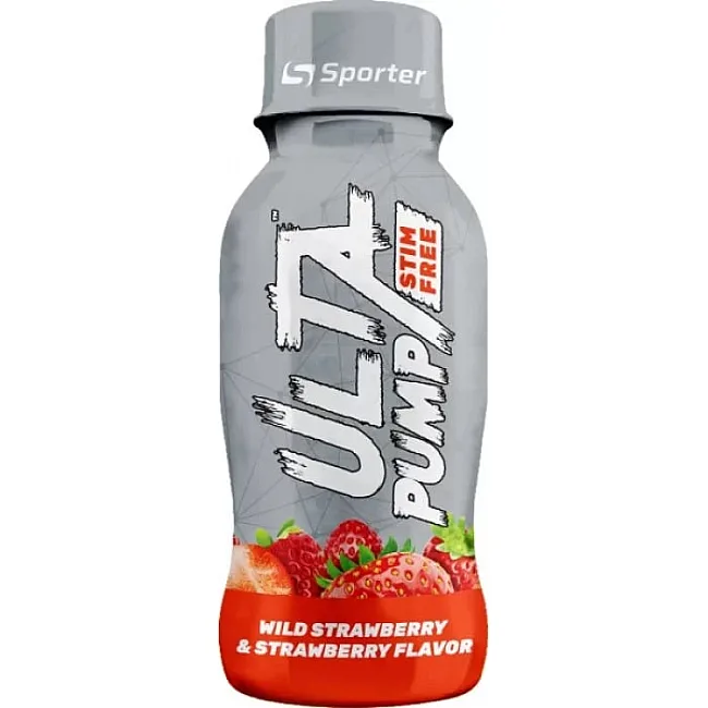 Напиток Sporter Ulta PUMP Stim Free - 100 мл - клубника-земляника