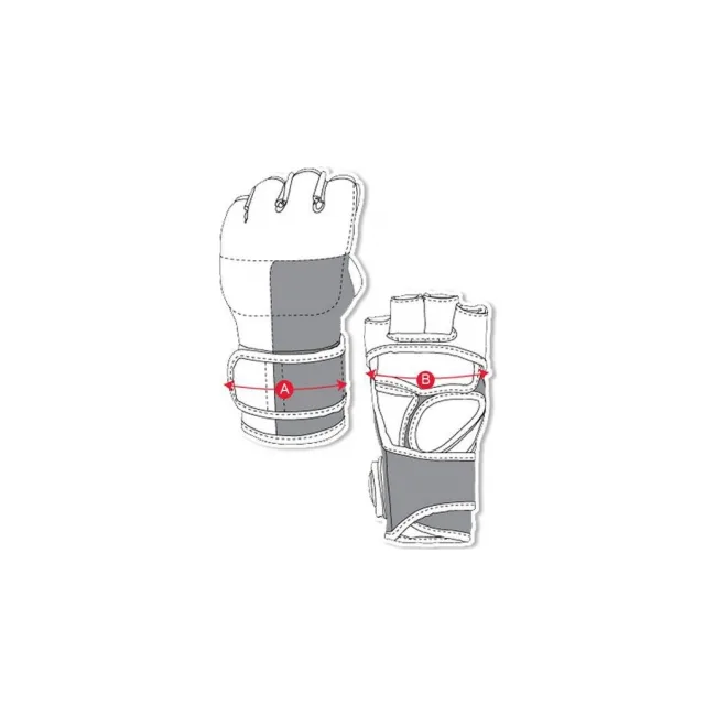 Перчатки для боев Hayabusa Ikusa 4oz MMA Gloves - White