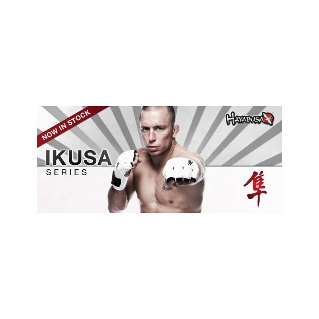 Перчатки для боев Hayabusa Ikusa 4oz MMA Gloves - White