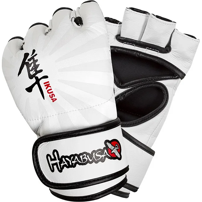 Перчатки для боев Hayabusa Ikusa 4oz MMA Gloves - White