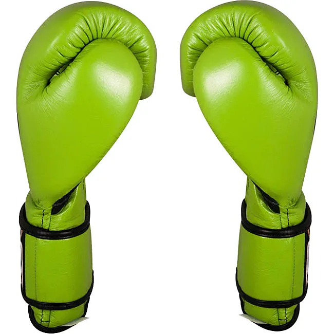 Перчатки для бокса CLETO REYES Leather Contact Cl ure Green