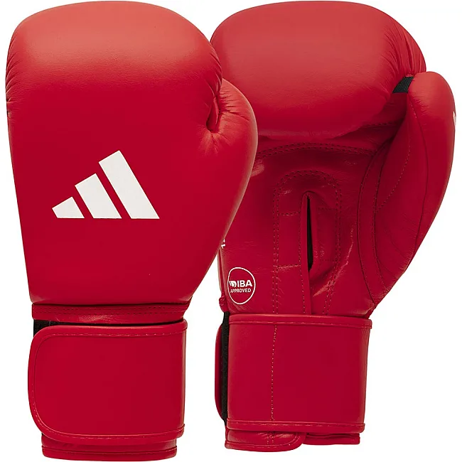 Перчатки для бокса с лицензией IBA (красный) ADIDAS ADIIBAG1C