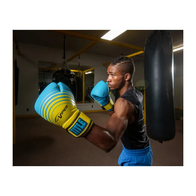 Рукавиці для боксу TITLE Boxing Viper Select 2.0 Blue Lime