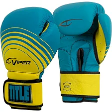 Перчатки для бокса TITLE Boxing Viper Select 2.0 Blue Lime
