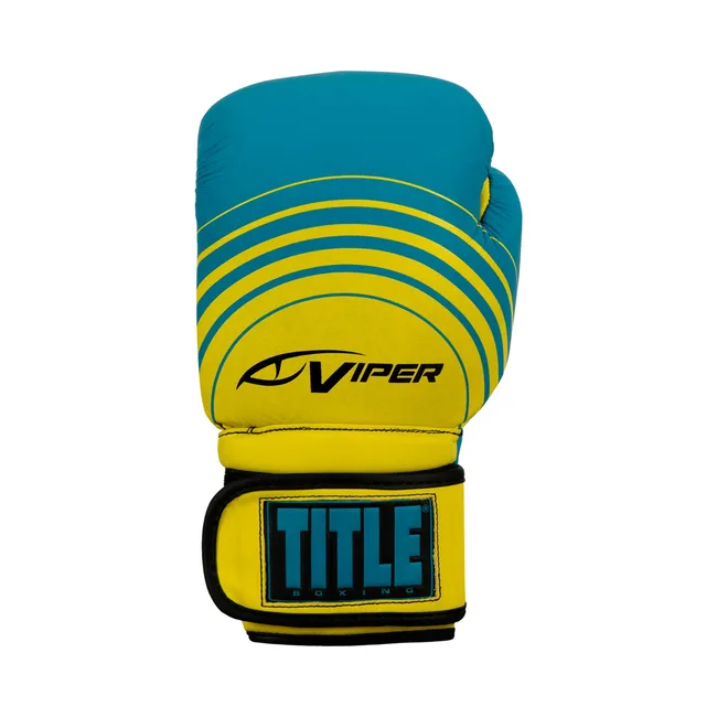 Рукавиці для боксу TITLE Boxing Viper Select 2.0 Blue Lime