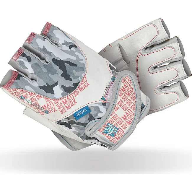 Перчатки для фитнеса MADMAX MFG-931 No matter White