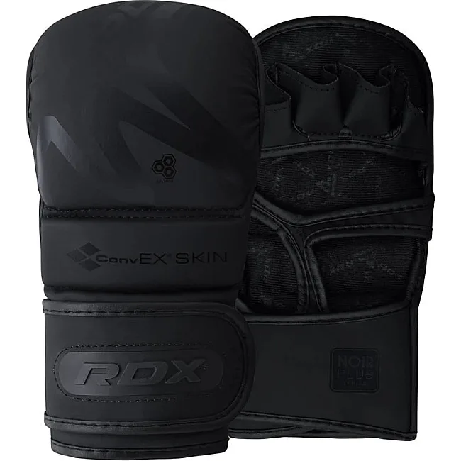 Перчатки для ММА RDX T15 Noir Hybrid Mma Grappling Black