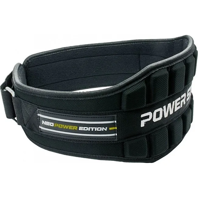 Пояс неопреновый для тяжелой атлетики POWER SYSTEM Neo Power PS-3230 Black/Yellow