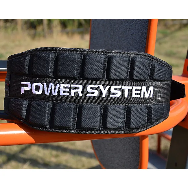 Пояс неопреновый для тяжелой атлетики POWER SYSTEM Neo Power PS-3230 Black/Yellow